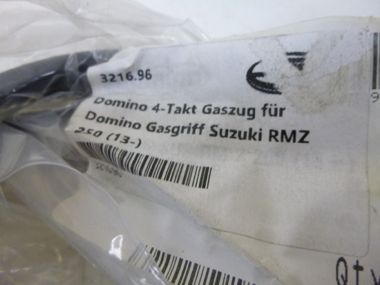 Gaszugset Gasseil Kabel throttle cable passt an Suzuki Rmz Rm-Z 250 13-14