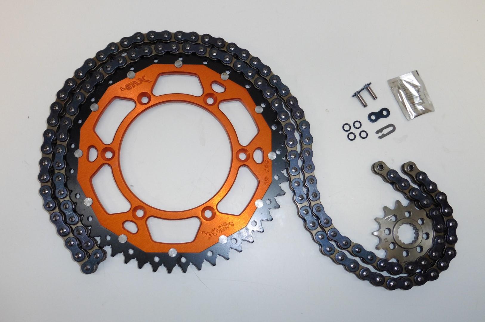 Kettensatz Kettenrad Ritzel ORing sprocket Ktm Sx Sxf Exc