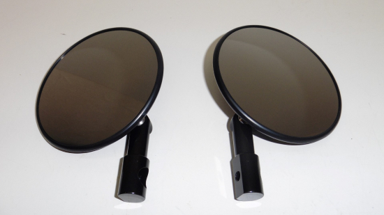 Spiegel Spiegelpaar Lenkerendenspiegel rund mirror passt an Ktm Supermoto Sumo