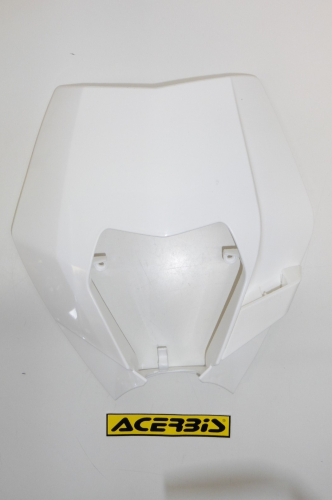 Lichtmaske Lampenmaske headlight passt an Ktm Exc 125 200 250 300 450 08-13 wei