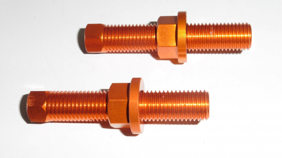 Schrauben M10x1,25 2x Kettenspanner screw chain passt an Ktm Exc 125 06-21 or