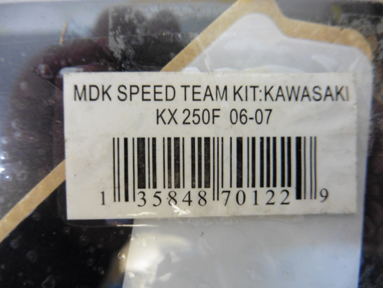 Dekorsatz Aufkleber Sticker Sitzbezug passt an Kawasaki Kxf Kx250f 06-07 sw-grn