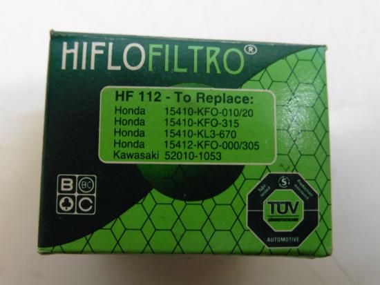 Hiflo HF112 lfilte oilfilter passt an Kawasaki passt an Honda passt an GasGas !!! Modelle anpassen 
