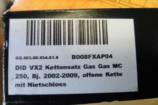 Ritzelsatz 13 48 Kettenrad Zahnrad Ritzel sprocket passt an GasGas Mc 250 02-09