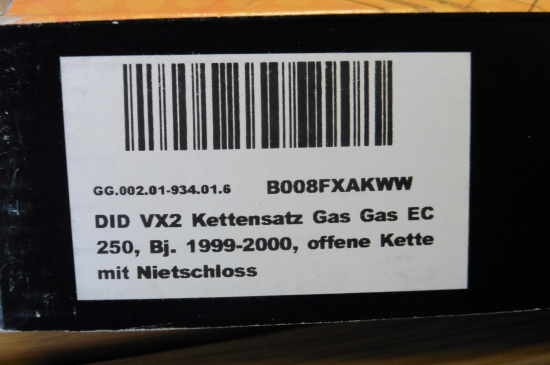 Ritzelsatz 13 47 Kettenrad Zahnrad sprocket pinion passt an GasGas EC 250 99-00