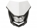 Lichtmaske Halo Verkleidung Lampenmaske headlight schwarz-wei