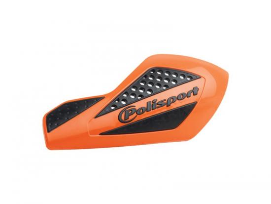 Polisport Free Flow Handprotektor orange/schwarz - Lager -