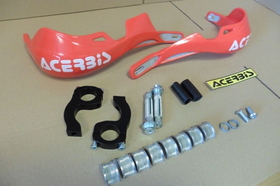 Acerbis Rally Pro Handprotektor rot/wei - Lager -