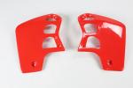 Tankverkleidung Khlerschutz radiator scoops passt an Honda Cr 500 R 89-01 rot 1