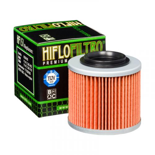 Hiflo HF151 lfilter oilfilter passt an Bmw F G 650 passt an Aprilia Gs Tr Sx