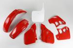 Verkleidungssatz Plastiksatz plastic kit passt an Honda Cr 125 R 89-90 1989 r-w