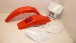 Verkleidungssatz Plastiksatz plastic kit passt an Honda Xr 250 450 R 96-23 rot-w